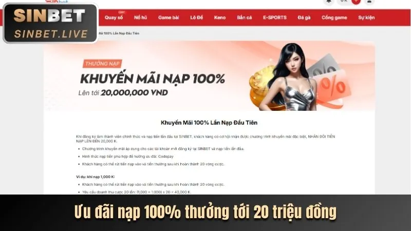 Bước 2: Nạp tiền và nhận ưu đãi từ f1686 s